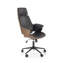 Кресло компьютерное HALMAR WEBER ореховый/черный